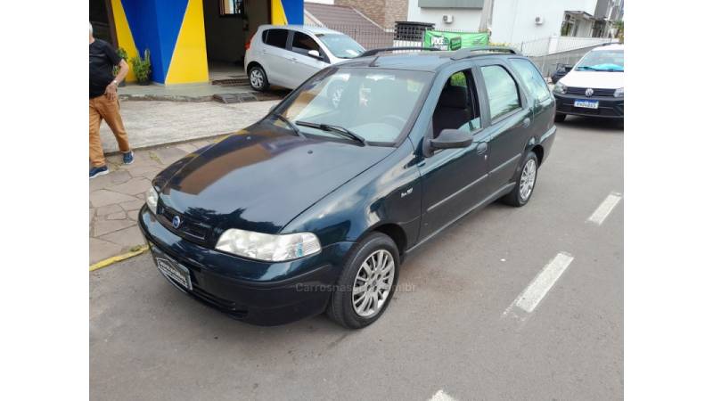 FIAT - PALIO - 2000/2001 - Verde - R$ 11.900,00