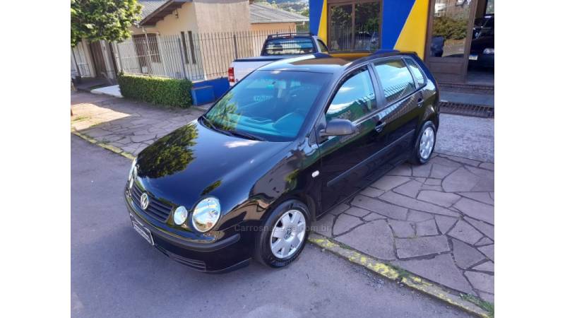 VOLKSWAGEN - POLO - 2003/2003 - Preta - R$ 20.500,00