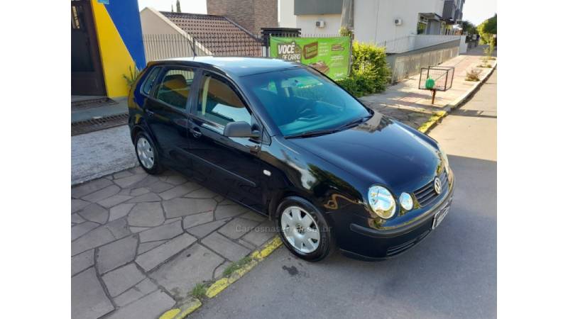VOLKSWAGEN - POLO - 2003/2003 - Preta - R$ 20.500,00