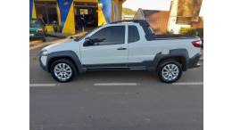 FIAT - STRADA - 2013/2014 - Branca - R$ 58.900,00