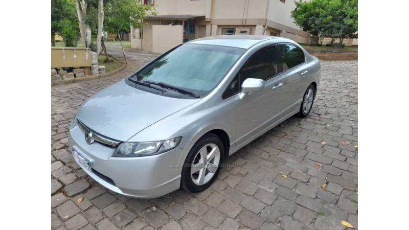 HONDA - CIVIC - 2007/2008 - Prata - R$ 44.900,00